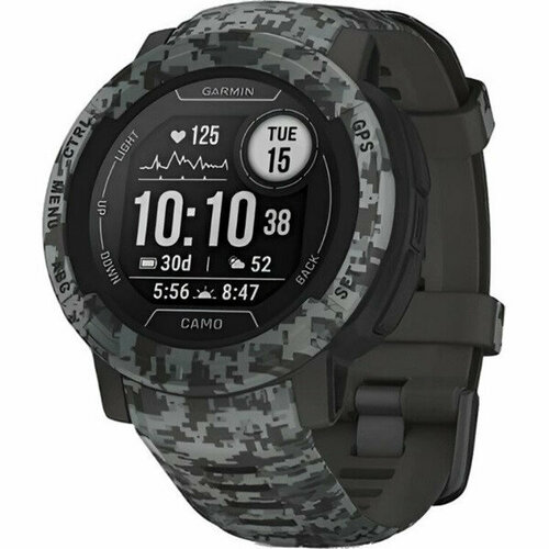 Умные часы Garmin Instinct 2 Camo 45mm Graphite 010-02626-03 3999000₽