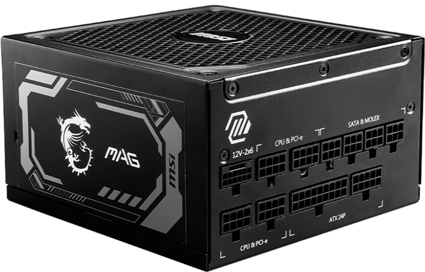 Блок питания 1250W MSI MAG A1250GL PCIE5 (306-7ZP9A11-CE0)
