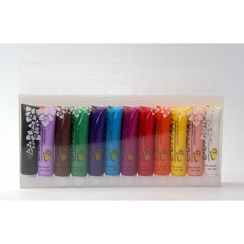 Акриловые краски для маникюра Oumaxi набор 12 шт по 12мл 921₽