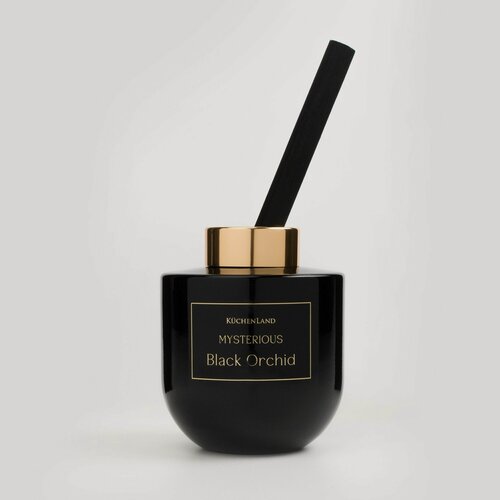Изображение товара Ароматический диффузор, 150 мл, черный, Black Orchid, Mysterious, Kuchenland