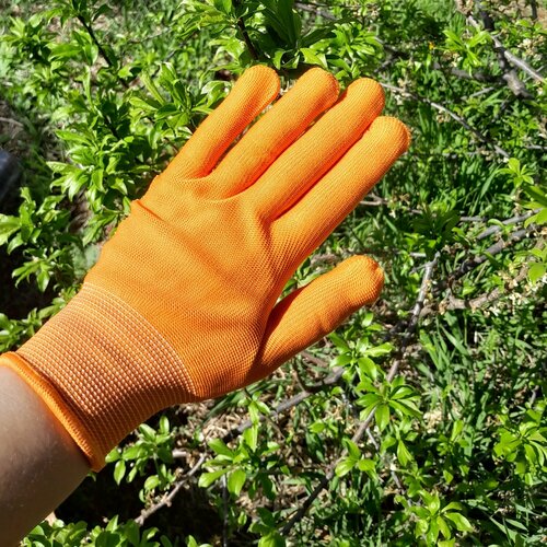 Перчатки садовые нейлоновые размер 8 801₽