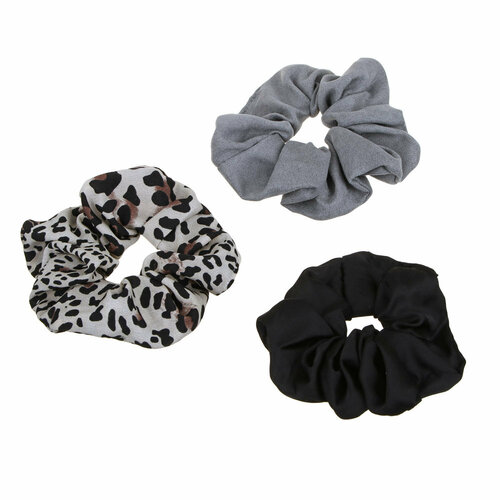 Всёгазин Резинка для волос d10см полиэстер 3 цвета ВГ22-46 12 штук 1133₽