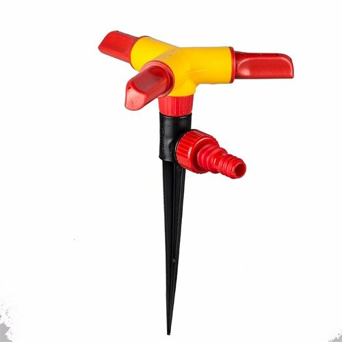 Разбрызгиватель огородный Comfort Factor трехрожковый, в землю (Л0399)