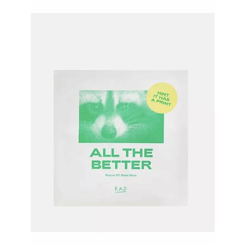 Маска для лица rescue 911 sheet mask 3шт 1683₽