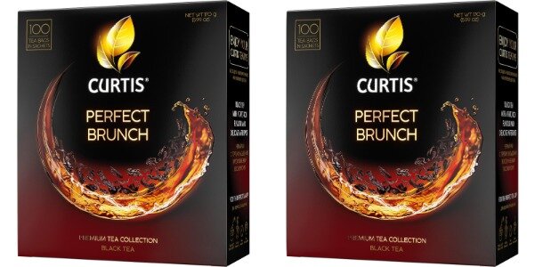 фото Чай черный в пакетиках CURTIS "Perfect Brunch" 100 пакетиков, мелколистовой