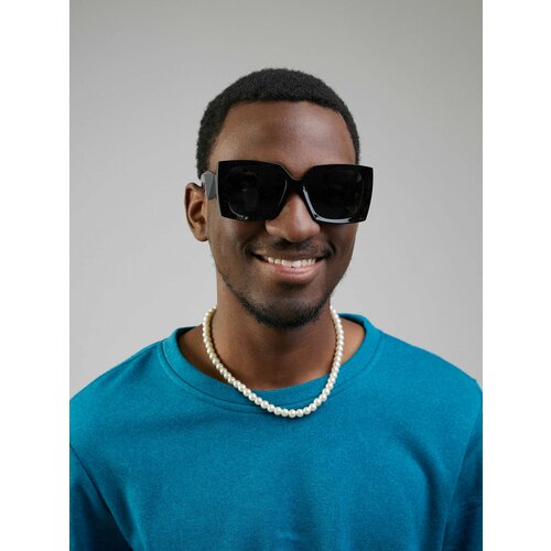 Колье Invisible, искусственный камень, белый