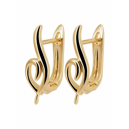 Швензы для сережек основа для серег бижутерный сплав золотистый 32-20028 279₽