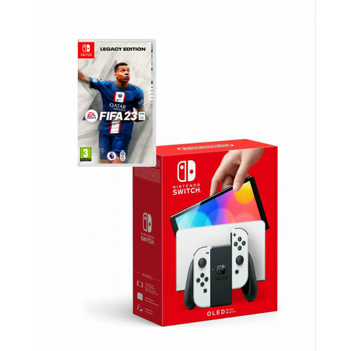 Игровая консоль Nintendo Switch OLED белый FIFA 23 3990000₽