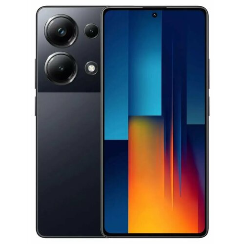 Смартфон Xiaomi POCO M6 Pro 12512 ГБ Dual nano SIM Черный 26545₽