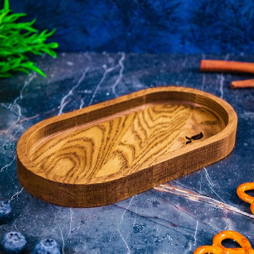 Чайный поднос, подставка под кружку деревянная