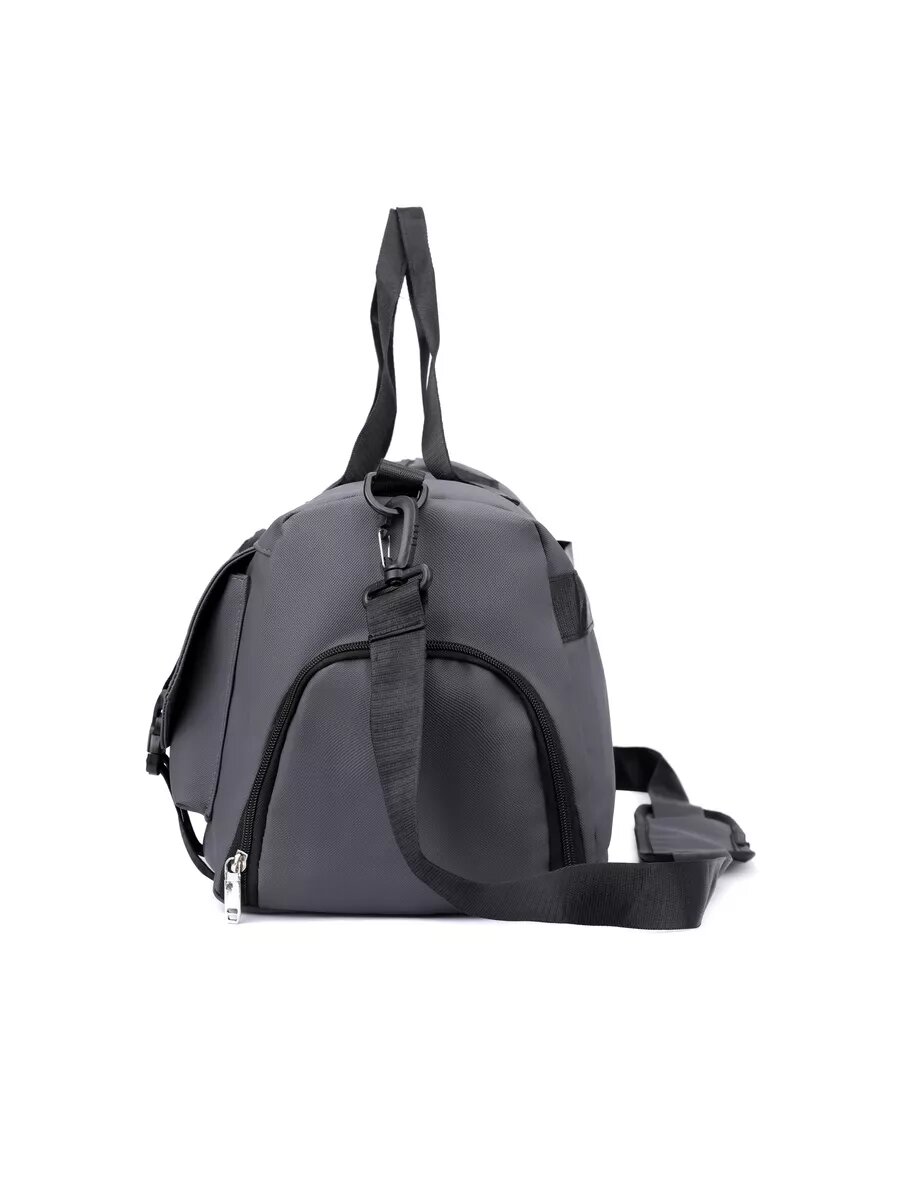 Сумка Journey, фактура гладкая, серый — фото 1