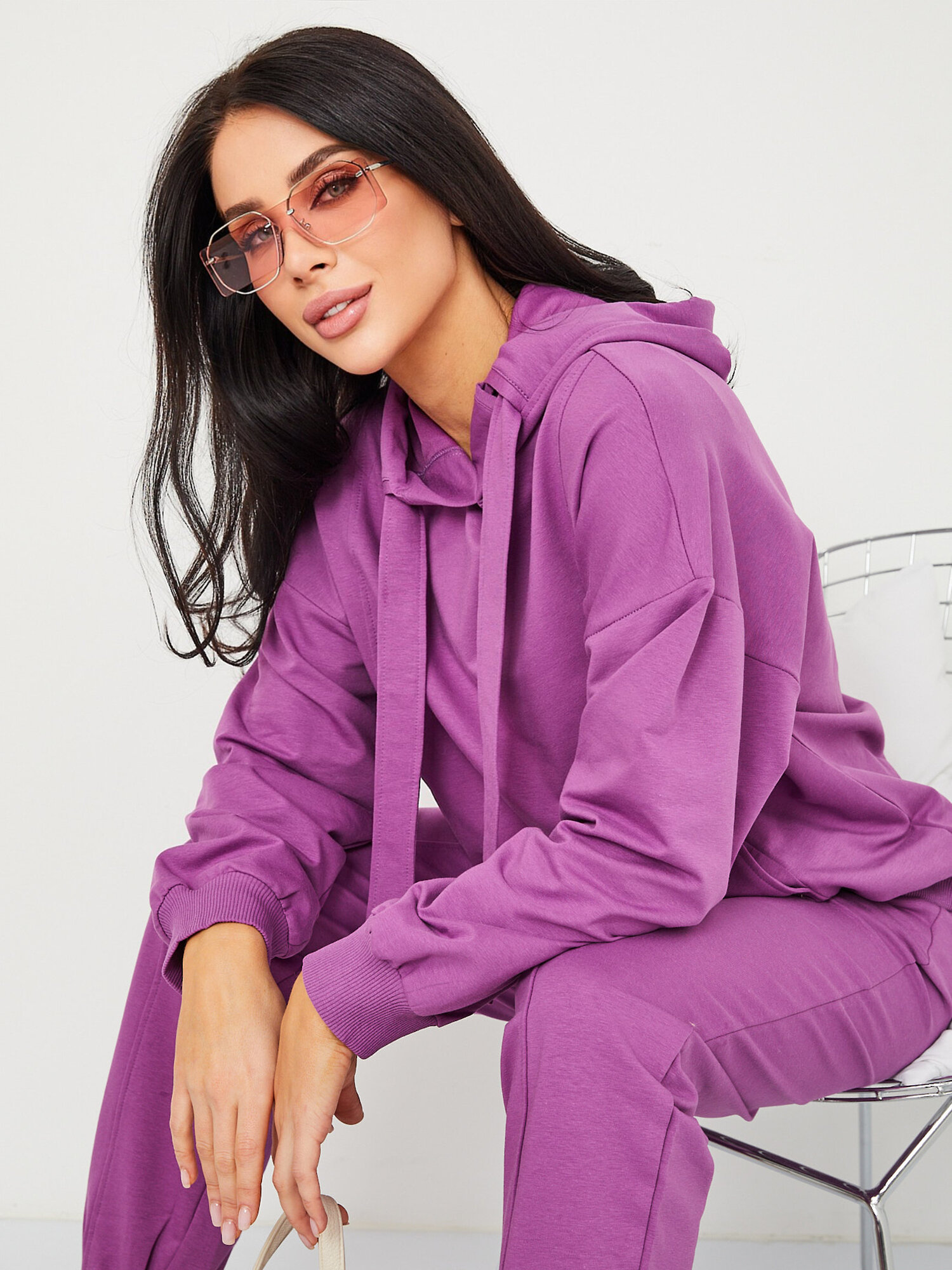 Костюм спортивный URBAN clo, размер 44, сливовый