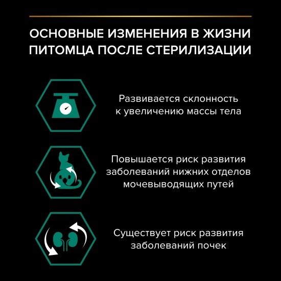 Сухой корм для стерилизованных кошек и кастрированных котов Pro Plan Sterilised RENAL PLUS с высоким содержанием индейки 7 кг — фото 1