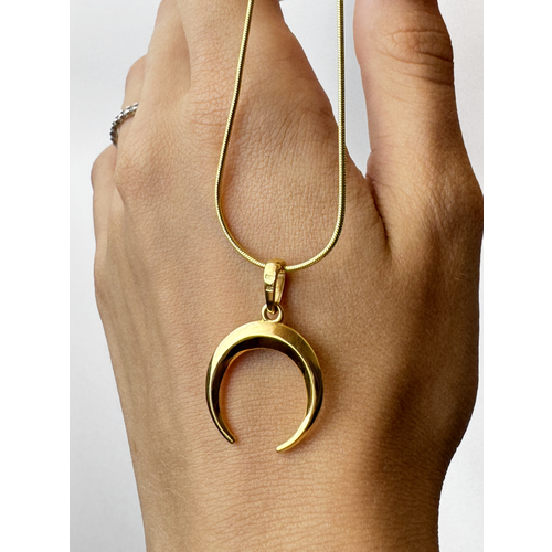 Подвеска Мастерица, серебро, 925 проба, золотистый