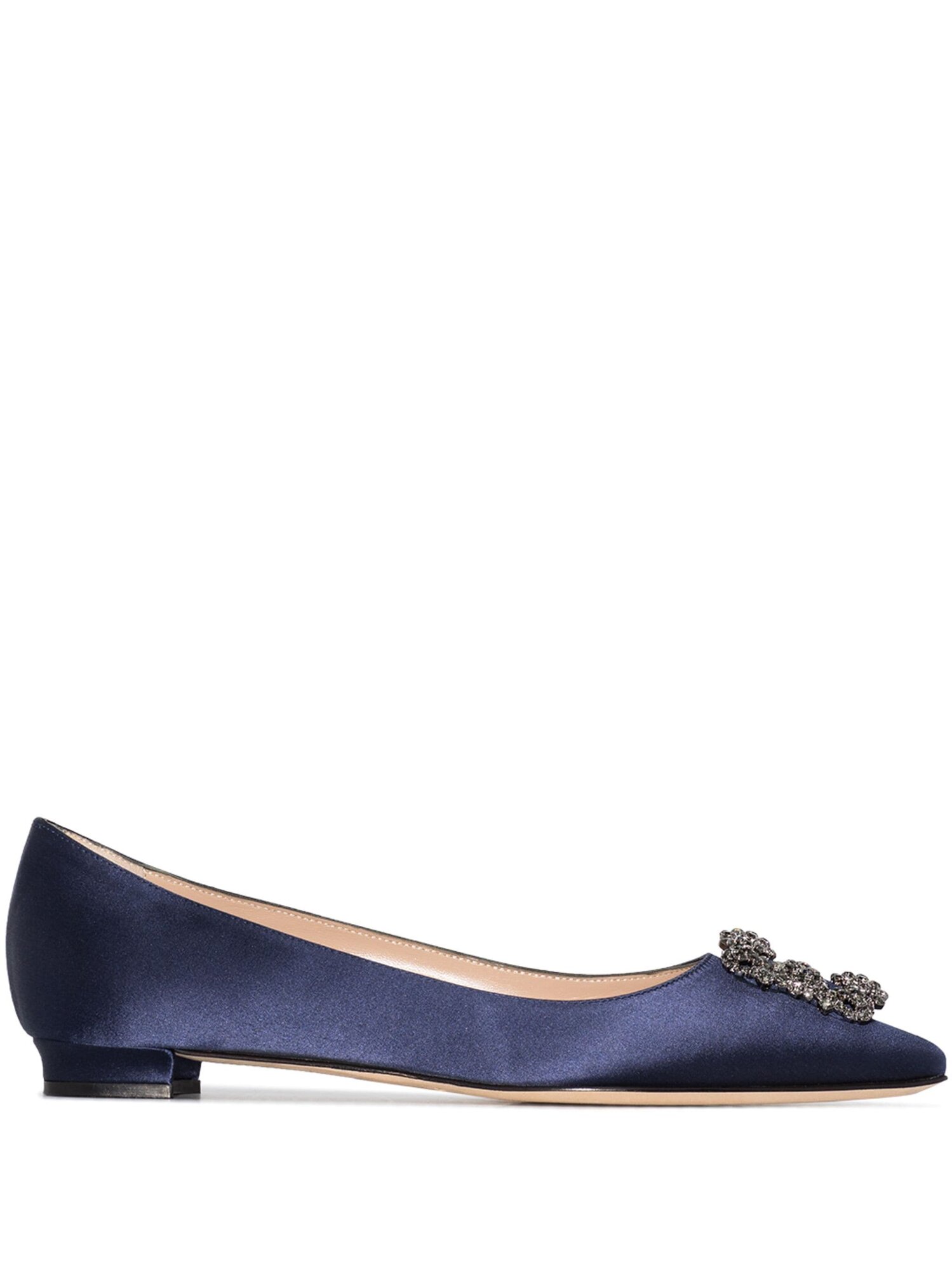 Балетки Manolo Blahnik Hangisi, размер 39, синий