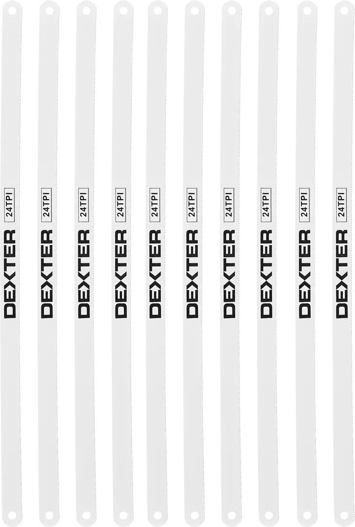 Полотно по металлу Dexter HL-15-1 300 мм углеродистая сталь 10 шт.