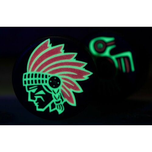 Бусина Stabwoodstone Индеец, G-10, люминофор