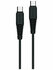 Кабель Philips USB C - USB C, 25W, 1.2м, черный (DLC5531CB/97)