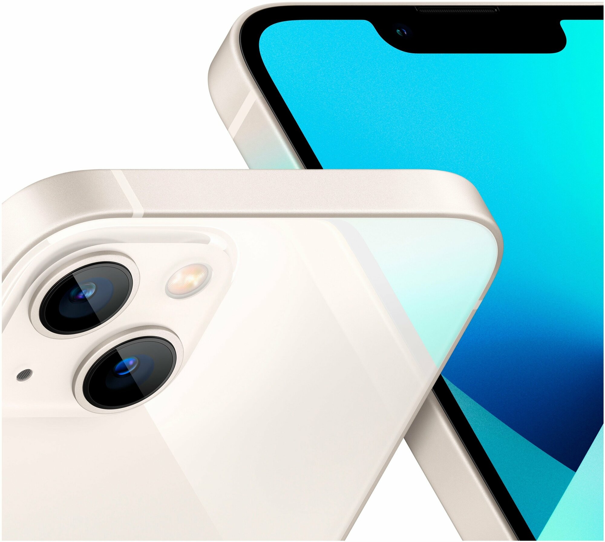 Смартфон, Apple, iPhone 13 mini, 256 гб, Global, белый, White — фото 1