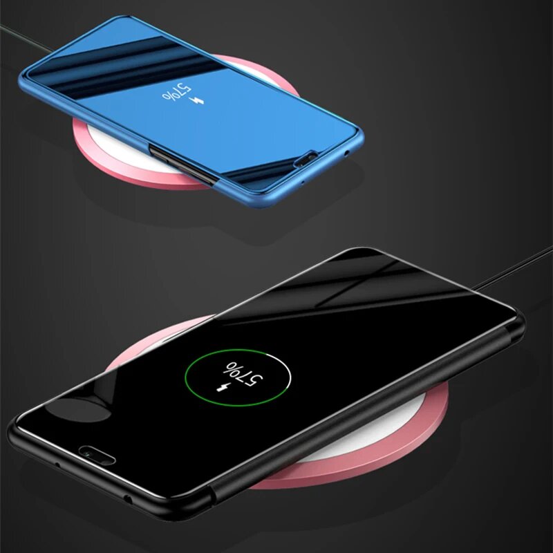 Для Redmi Note 14 Pro Plus Чехол Smart Mirror Кожаный флип-чехол Redmi Note 14 Pro + 14 Pro Note14Pro 4G 5G Магнитный чехол-подставка для книги, Black 01, RedmiNote14 ProPlus — фото 1