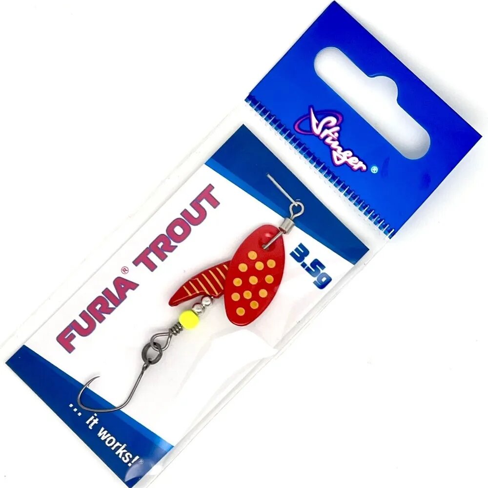 Блесна Stinger Furia Trout #1 3,5гр #RB Для ловли форели — фото 1
