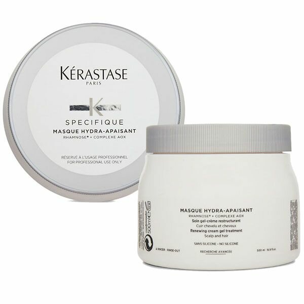 Kerastase Specifique Hydra-Apaisant Masque - Успокаивающая маска для чувствительной кожи головы 500 мл
