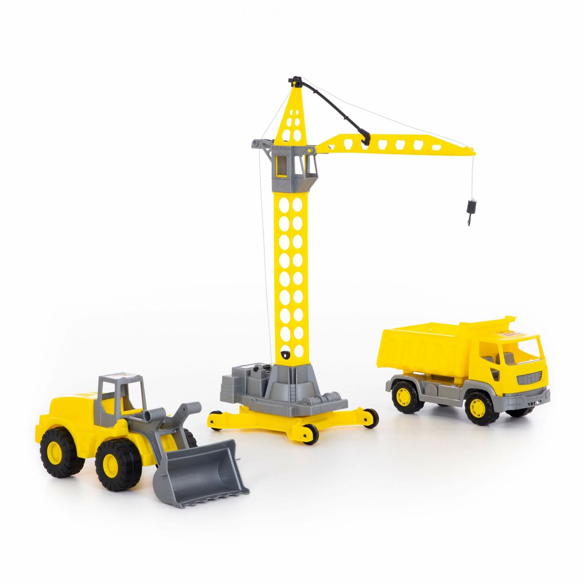 Детский набор строительной техники "Агат" — фото 1