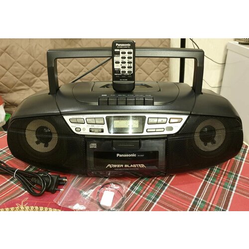 Магнитола Panasonic RX-DS27 CD кассета радиоприемник Товар уцененный 24313₽