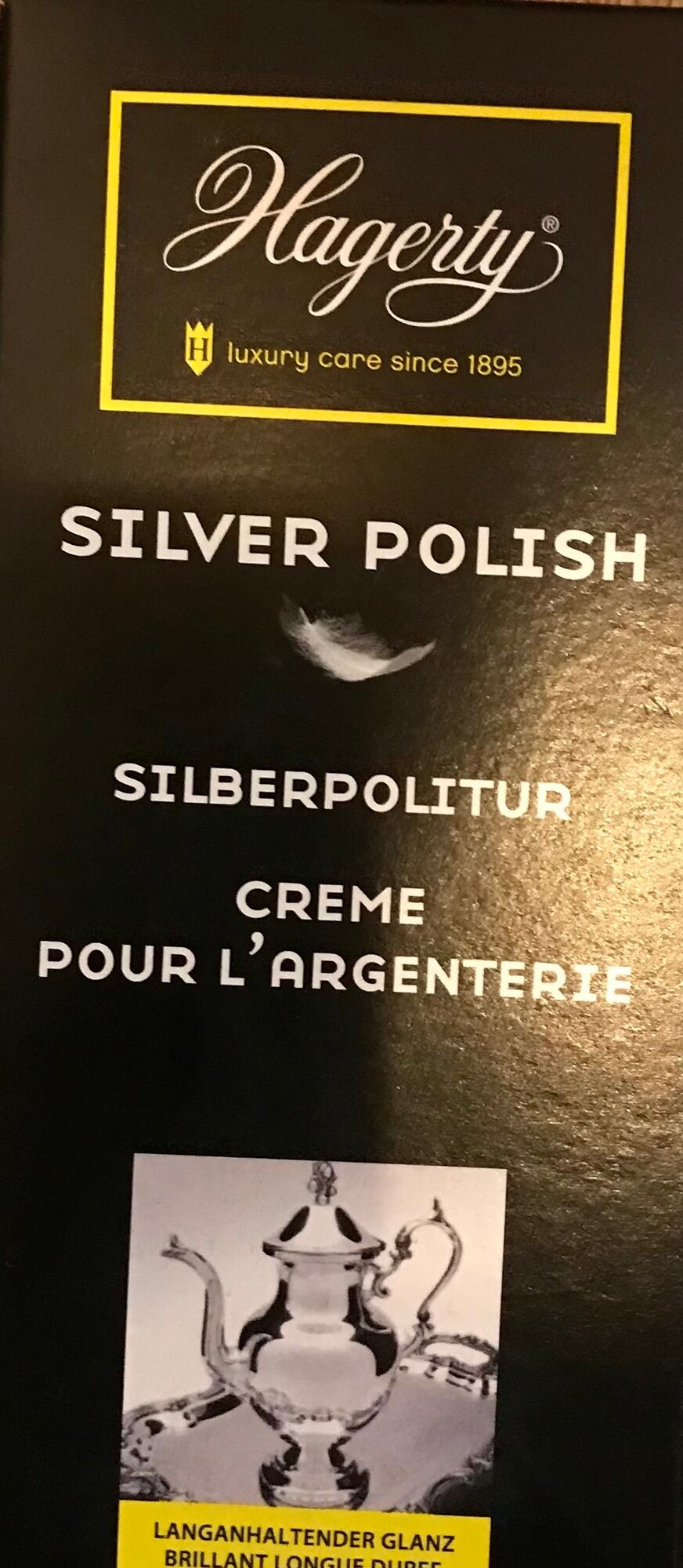 Полироль для серебра Hagerty Silver Polish, 100 мл