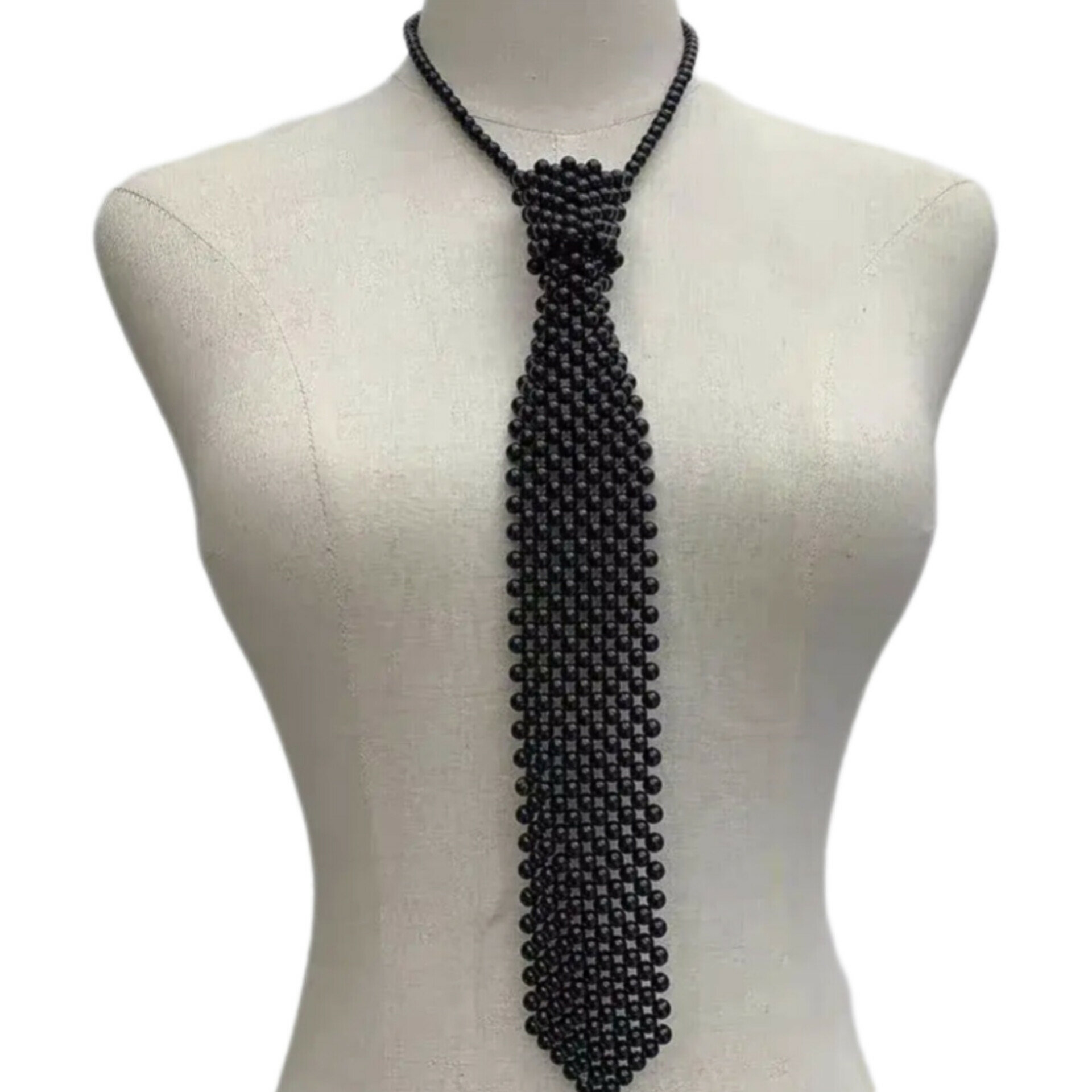 Цепь на тело cosha_brand, длина 35 см, 1 шт., черный