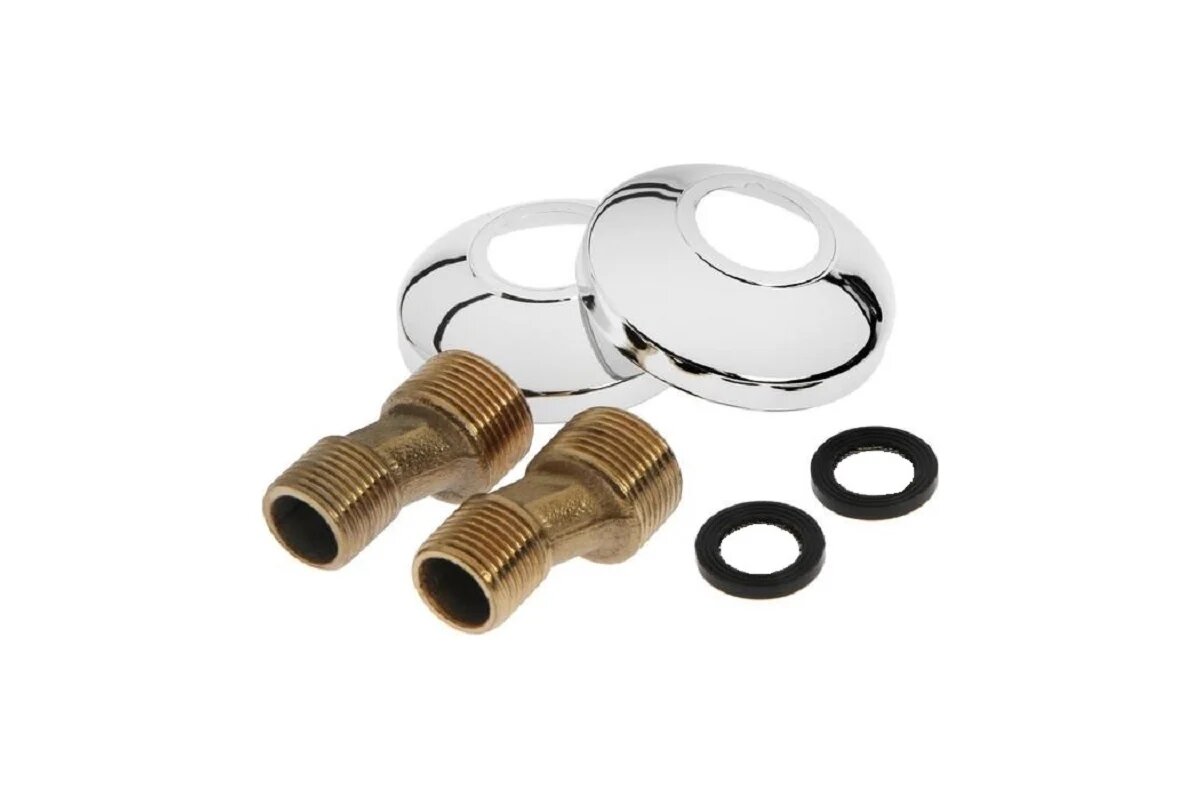 Комплект для смесителя Профсан PSM-1238 (эксцентрик отражатель прокладка) 2 шт