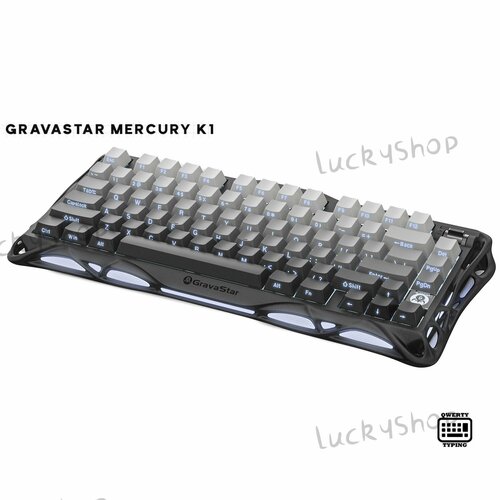Gravastar GS K1, RGB-подсветка, беспроводная, 75 клавиш, универсальная