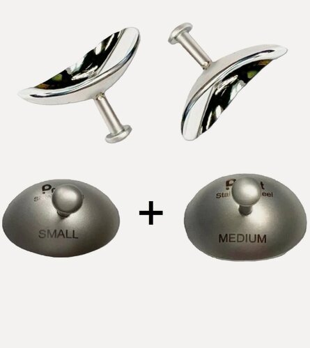 Изображение товара Набор шильд офтальмологический, "S"+"M", 2 шт, супер гладкие