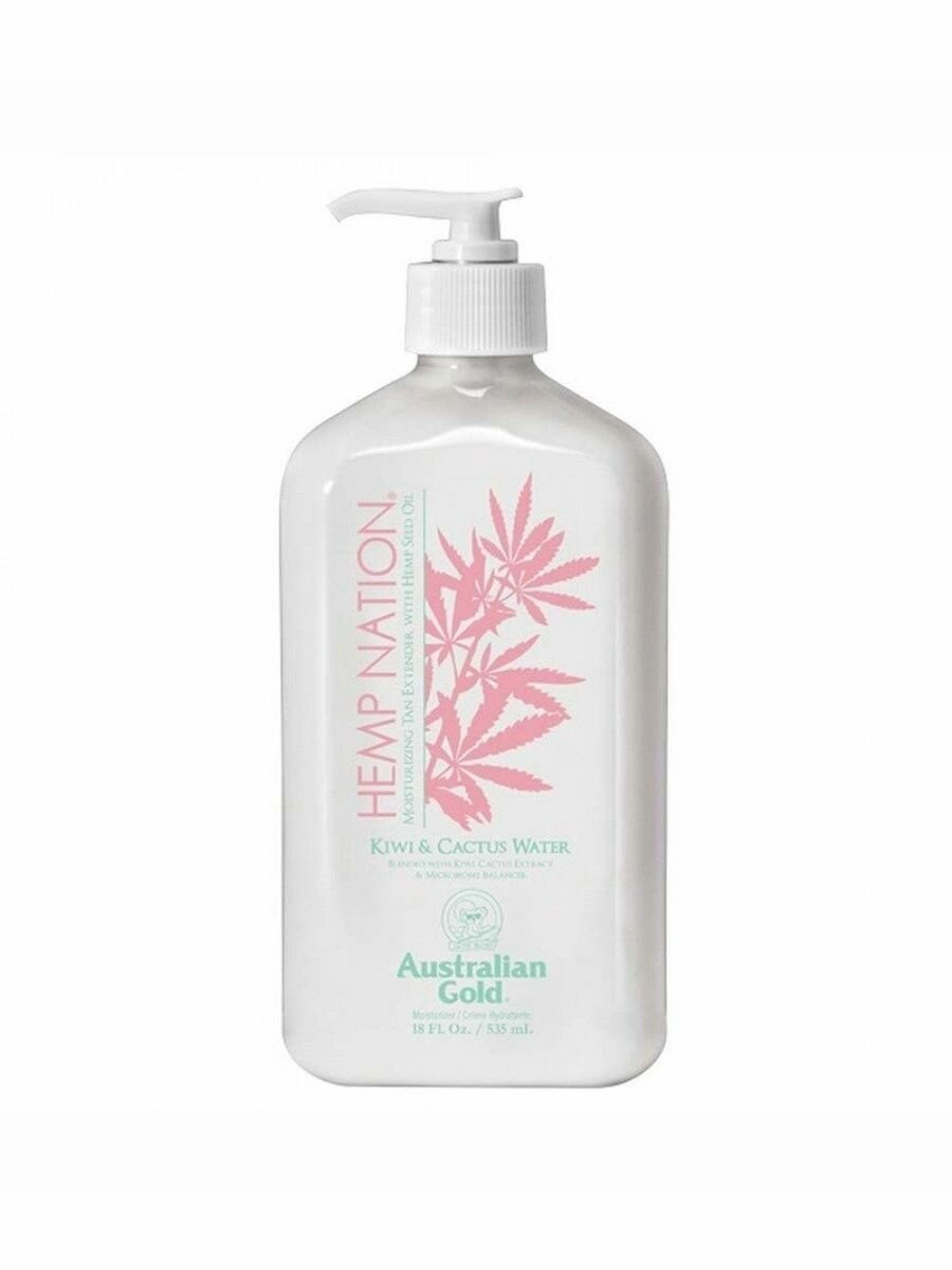 Питательный лосьон для тела Australian Gold Hemp Nation Kiwi & Cactus Water, 535 мл
