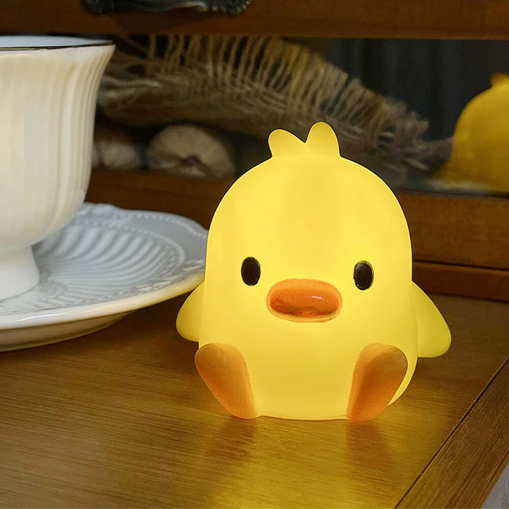 Милые лампы-уточки для детской: ночник для спальни и прикроватный декоративный светильник