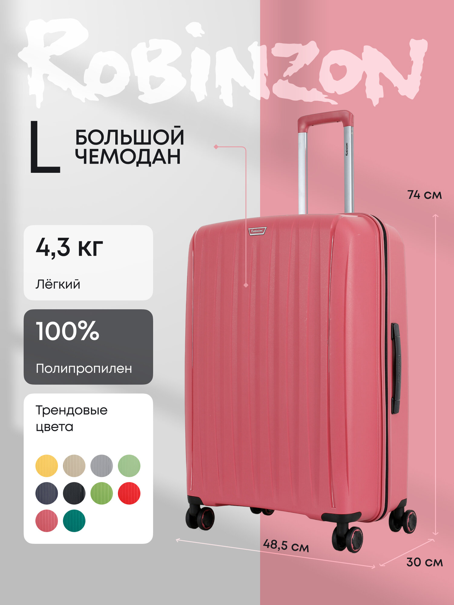 Чемодан Robinzon 