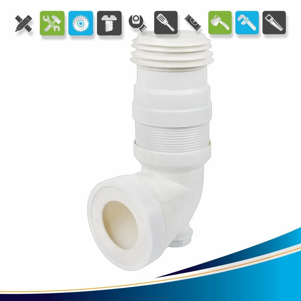 Труба гофрированная Wirquin для унитаза