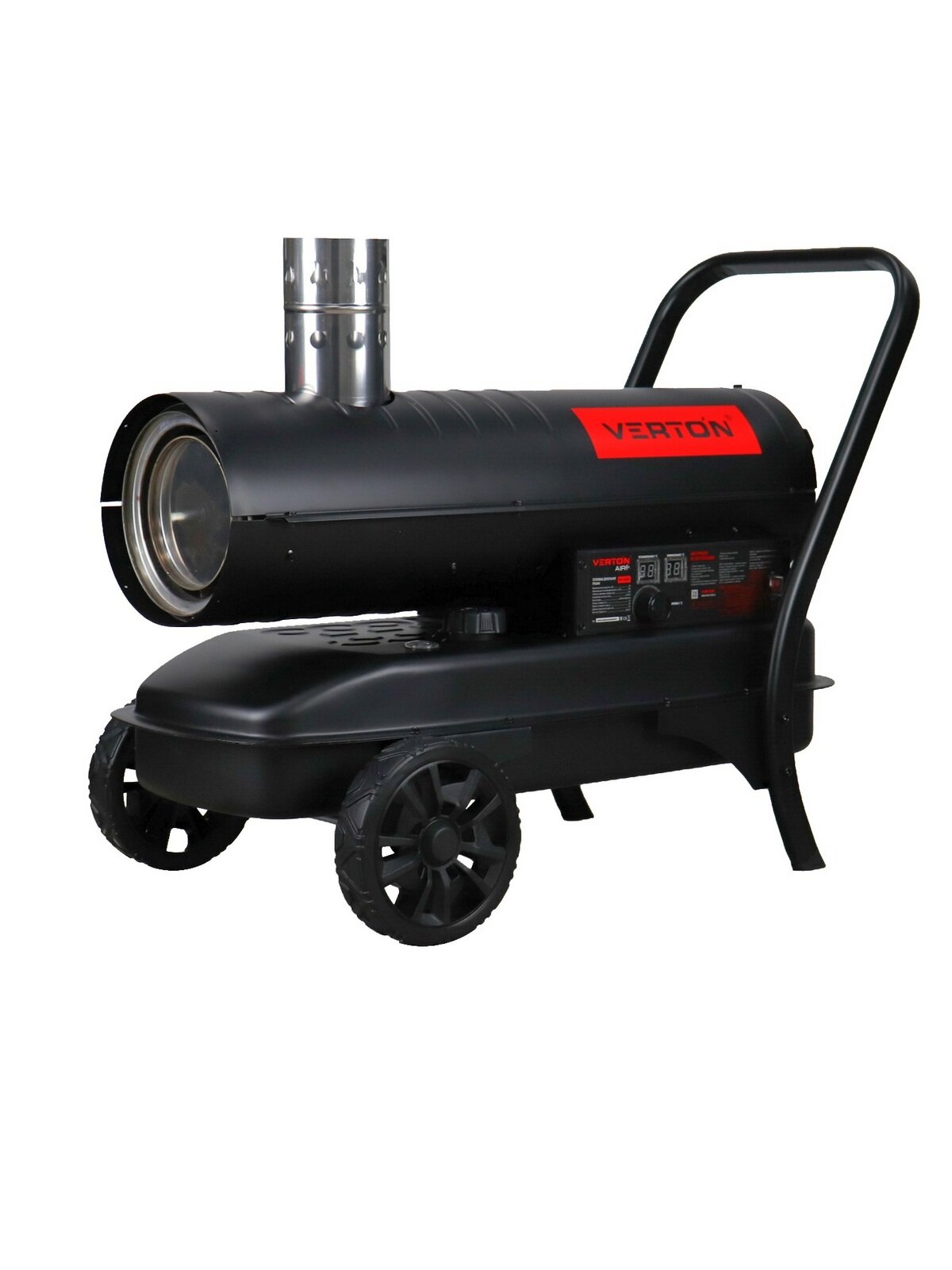 Дизельная тепловая пушка Verton Air DH-24DМ (Непрям. нагрев24кВт750м3/ч1.5кг/ч бак 38л D выхл. трубы110мм.)
