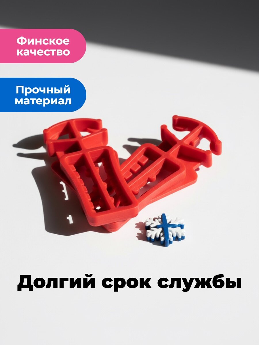 Связки-держатели для лыж и палок пластиковые