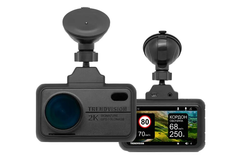 Видеорегистратор автомобильный TrendVision TDR-721S EVO (2К, 2560x1440) — фото 1