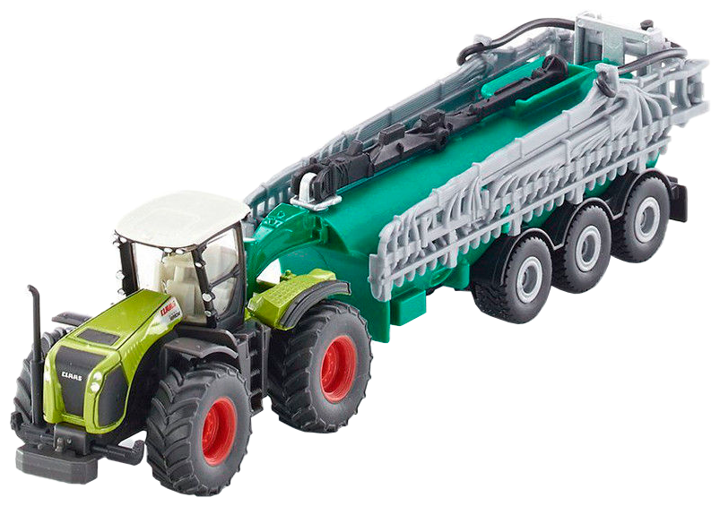 Набор техники Siku Трактор Claas Xerion с цистерной Samson SG (1827) 1:87 20 см