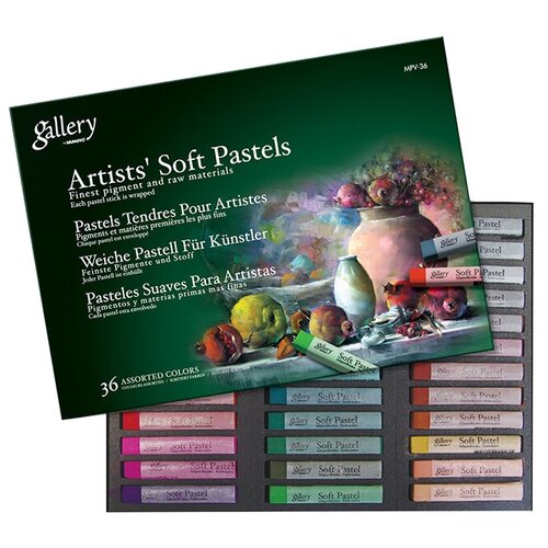 MUNGYO Gallery Набор пастели Artists' Soft Pastels, 36 цветов