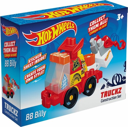 Детский развивающий конструктор Hot Wheels Серия Truckz BB Billy 3+