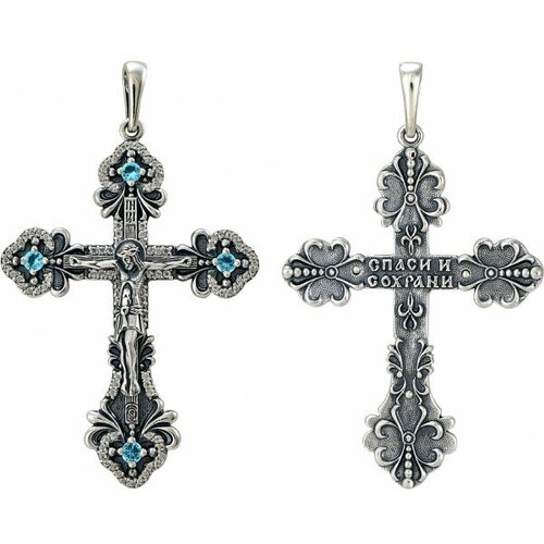 Крест серебряный