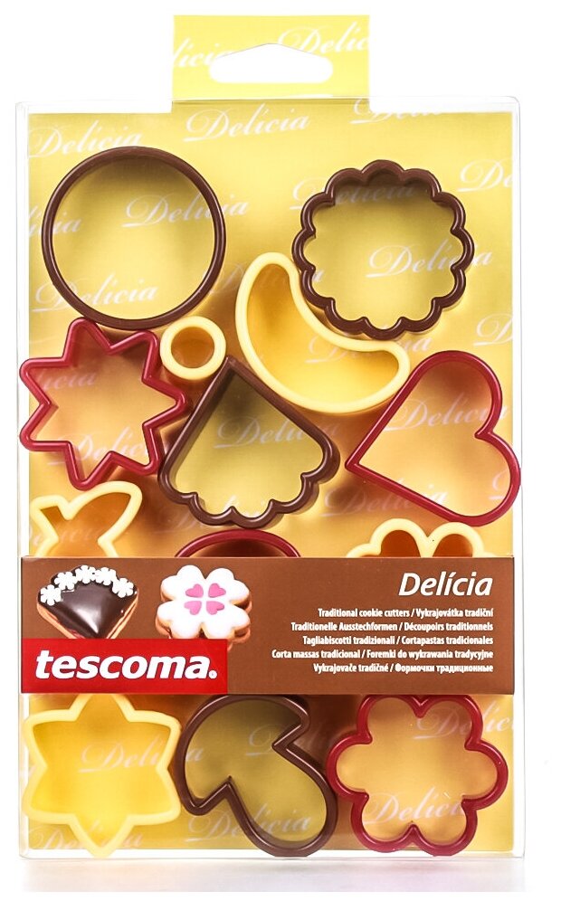 Набор форм Tescoma Tescoma пластик желтый (630900) - фото №3
