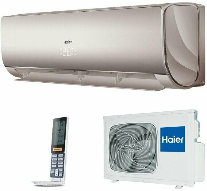 Сплит-система Haier HSU-07HNF303/R2 золотой - фотография № 2