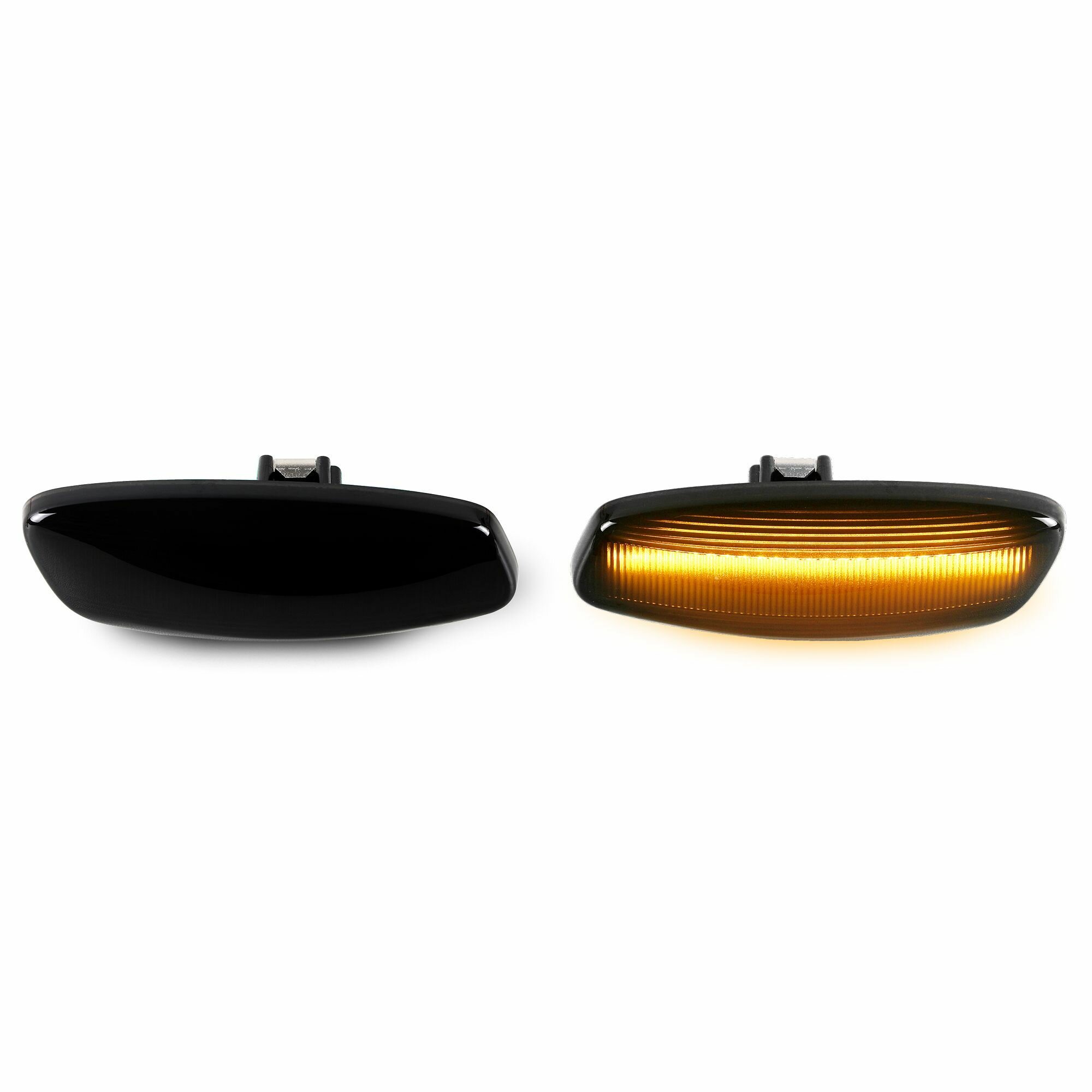 Повторители поворотников LED динамические-тонированные для Peugeot/Citroen (2 шт) OR-7608D-1