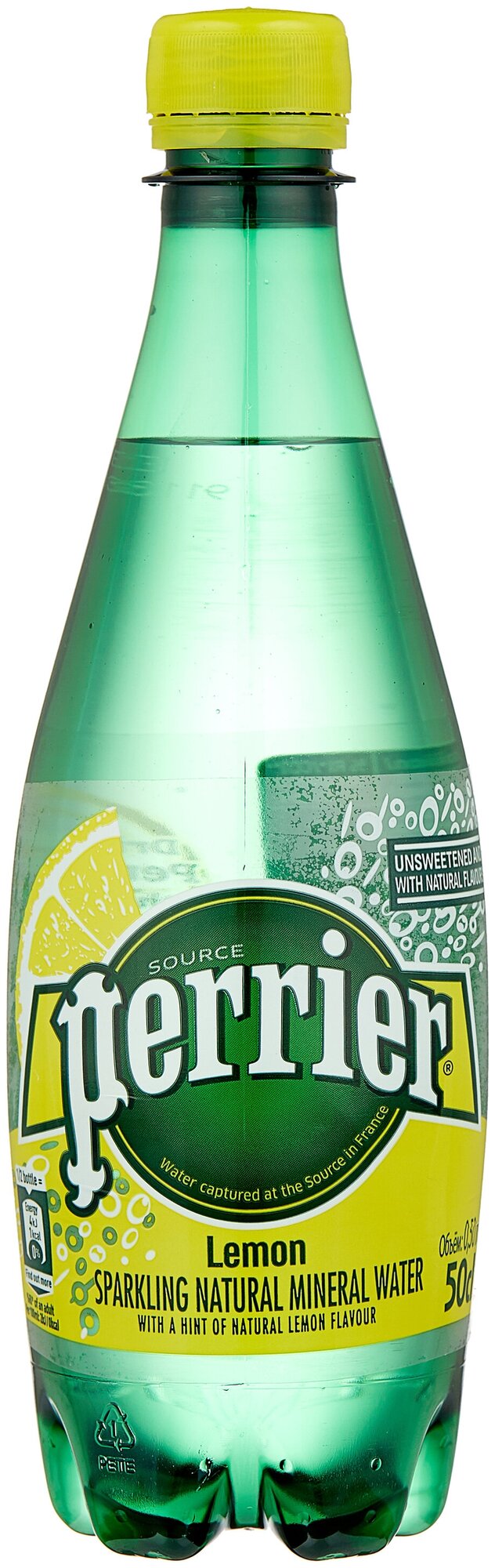 Минеральная вода Perrier газированная, со вкусом лимона, ПЭТ, 24 шт. по 0.5 л - фотография № 3