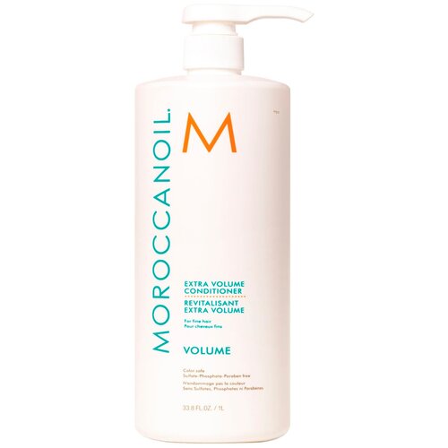 Moroccanoil кондиционер для тонких волос Extra Volume, 1000 мл moroccanoil шампунь для экстра объема 1000 мл moroccanoil volume