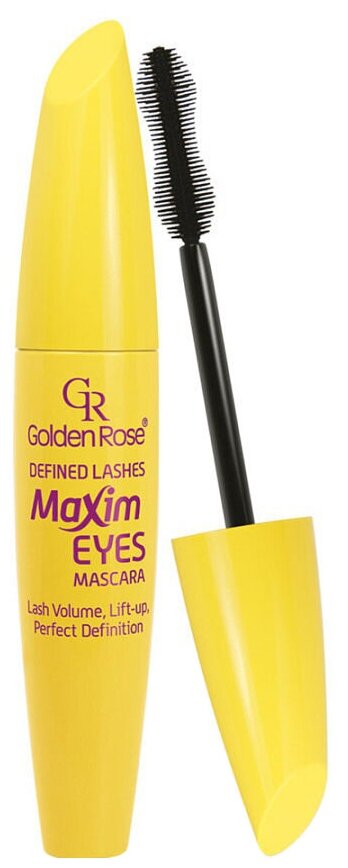 Golden Rose Тушь для ресниц Defined Lashes Maxim Eyes, black